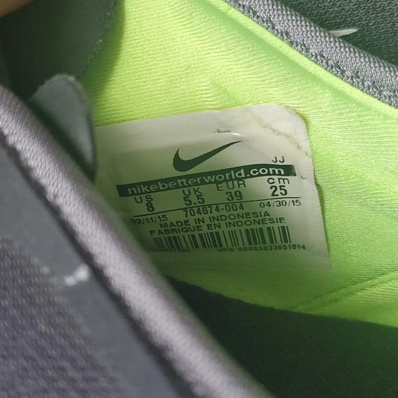 Nike Free TR Fit 5 Women's Size 8 Black Sneakers - Picture 2 of 7